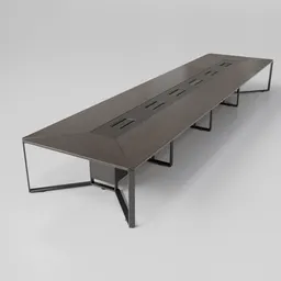 Conference table 20 seats Wenge