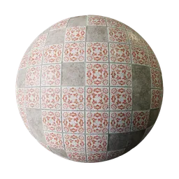 Damaged tiles