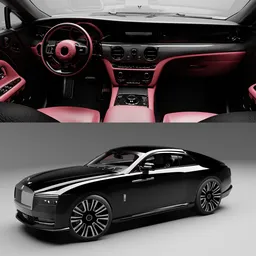 Rolls Royce Spectre(Rigged)