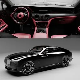 Rolls Royce Spectre(Rigged)