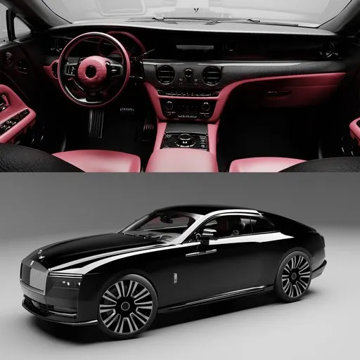 Rolls Royce Spectre(Rigged)