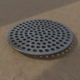 Circular Hole Perforated Panel
