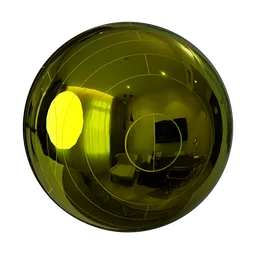 AR3DMat Gold Wall Panels