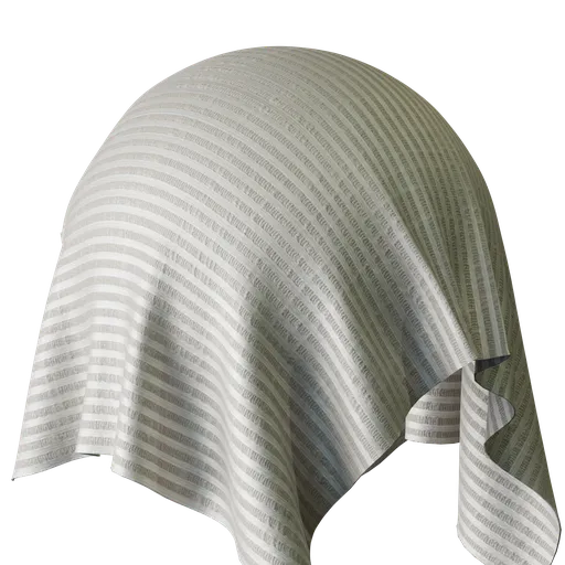 Stripe Natural Jacquard