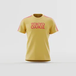 "TOKYO JAPAN" Mirror T-Shirt