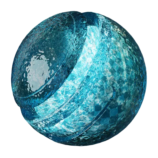 Caustics Pool Water