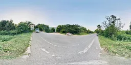 Rural Roadside Clear Sky HDRI