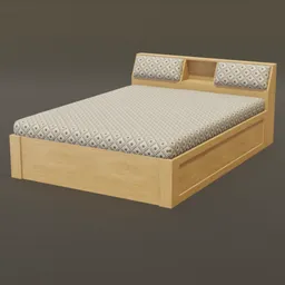 Big Bed with Cusion