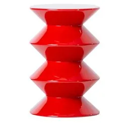 Vitis Red Side Table