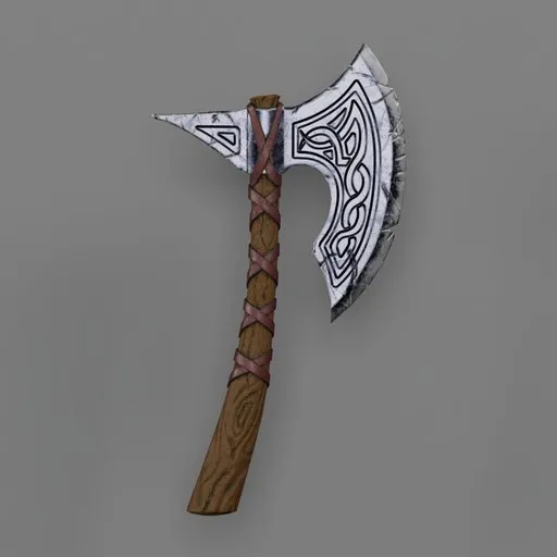 War Viking Runic Axe