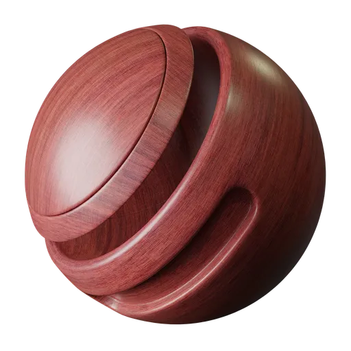 Simple red wood