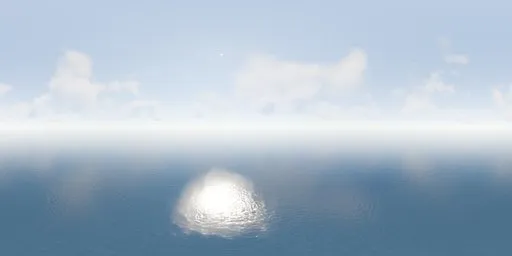 Sunny Ocean Horizon Sky HDRI