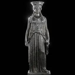 statue of Steel Caryatid Erechtheion