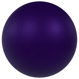 Dark Purple Smooth Plastic