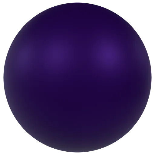 Dark Purple Smooth Plastic