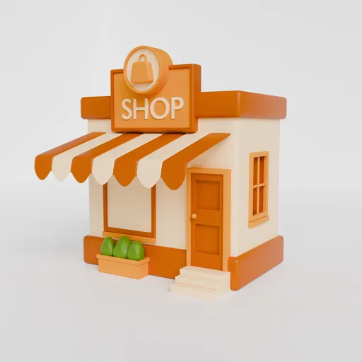 Shop building