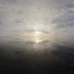 Cloudy Hazy Pure Sky
