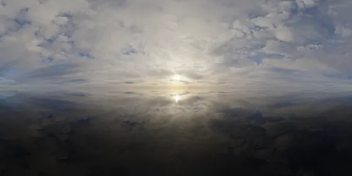 Cloudy Hazy Pure Sky