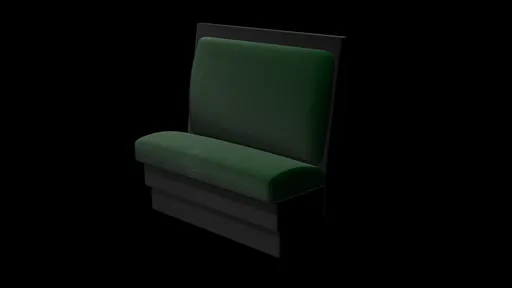 Retro Cafe Booth Sofa