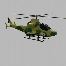 Simple Helicopter Model