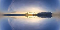 Infinite Sky 28K - Cloudy Sunset