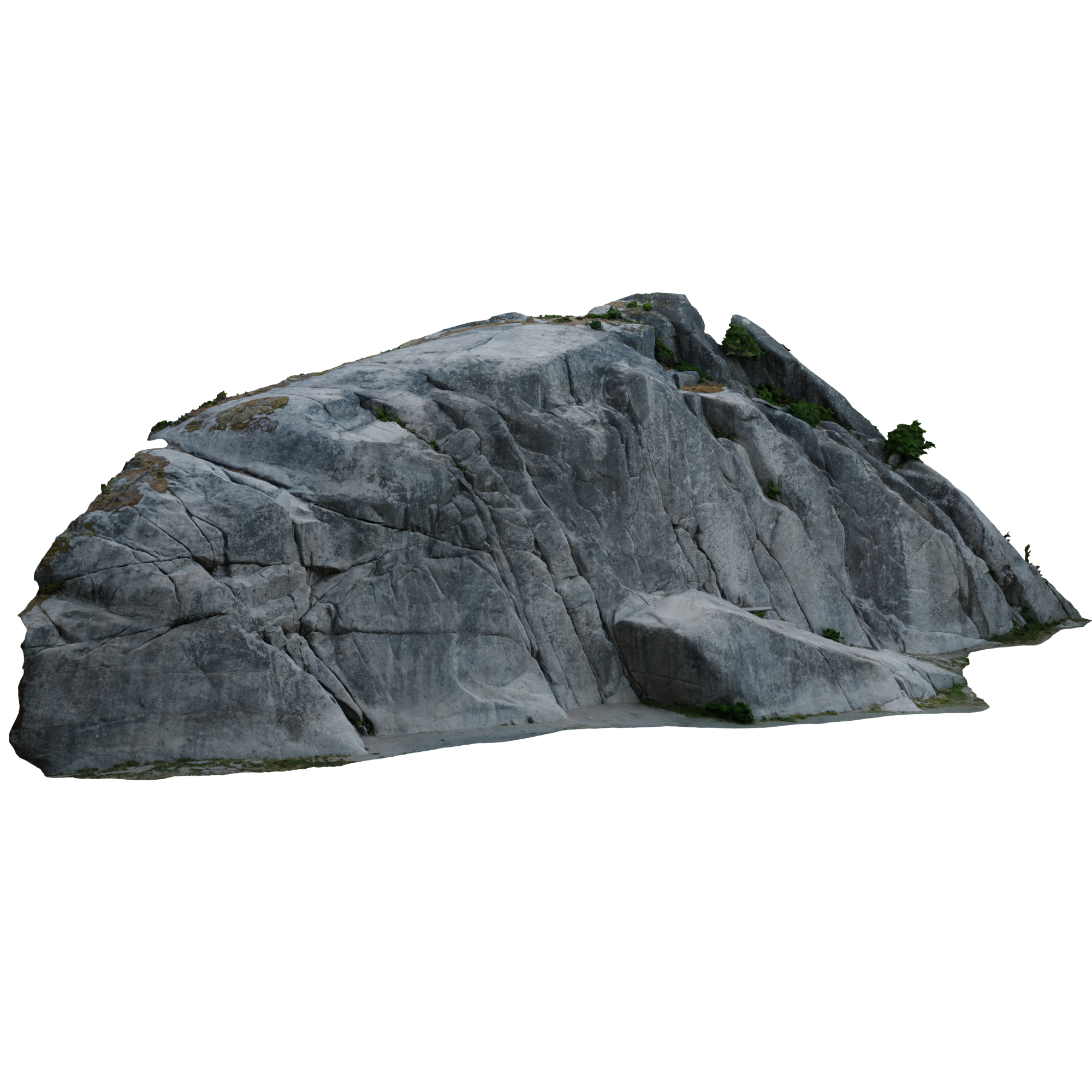 Large Rock Cliff Face Photoscan 3d Terrain Models Blenderkit