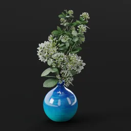Blue Vase Blossom