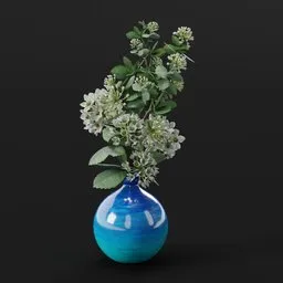 Blue Vase Blossom
