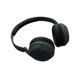 Realistic 3D render of wireless headphones for Blender with customizable textures and colors.