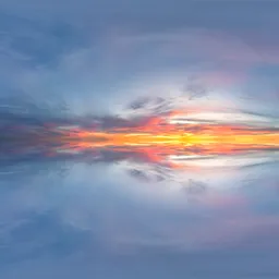 Infinite Real Sky - Cloudy Sunrise