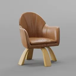 Leather chair