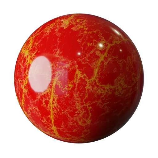 Red Veined Marble