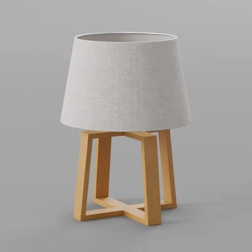 Cross Base Table Lamp