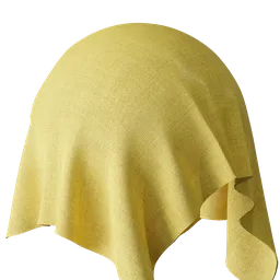 Golden silk fabric