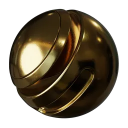 Golden Scratched Painted Steel