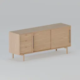 Wooden Commode storage