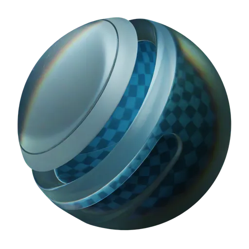 Azure Frost Glass