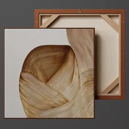 Painting Art Abstrast / Picture Frame