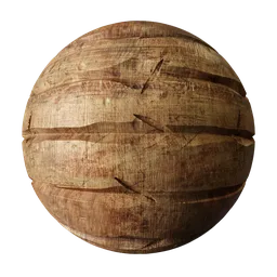 Stylised Wood Planks Rough