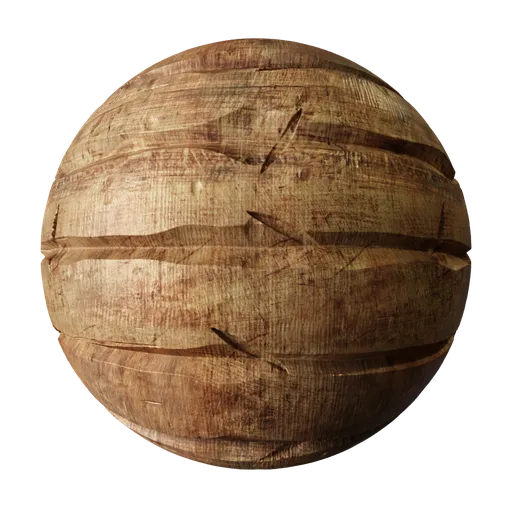 Stylised Wood Planks Rough