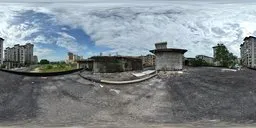 Housetop Cloud Bluessky Building