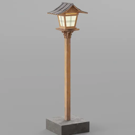 Wooden Lantern (Toro)