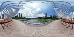 Redwood Bridge at noon 16k