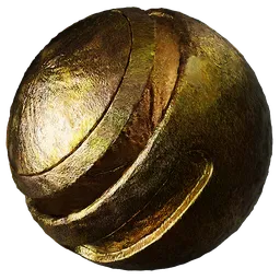 Metal Rust Gold Foil