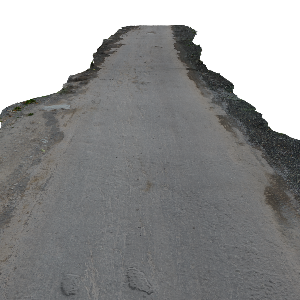 BlenderKit Download the Narrow Road Photoscan model