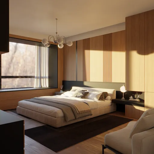 Modern bedroom