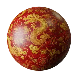 Japanese Dragon Wall Texture