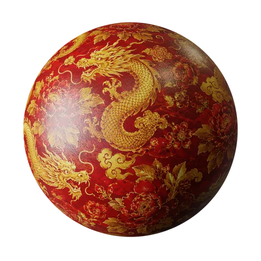 Japanese Dragon Wall Texture