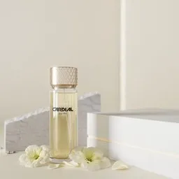 Luxury Perfume Bottle Scene