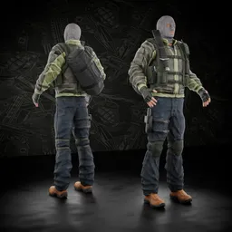 Terrorist Military Character
